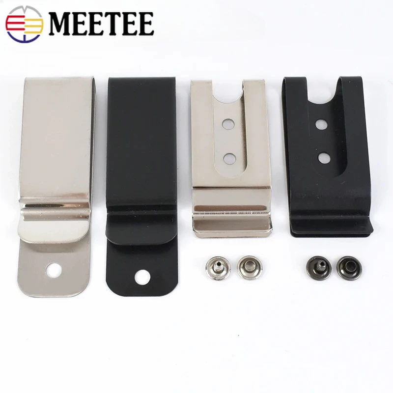 

10/20Pcs Metal Men Belt Buckles Sheath Belts Spring Buckle Pockets Keychain Clip Hooker Tactical Holster Hunting DIY Accessories