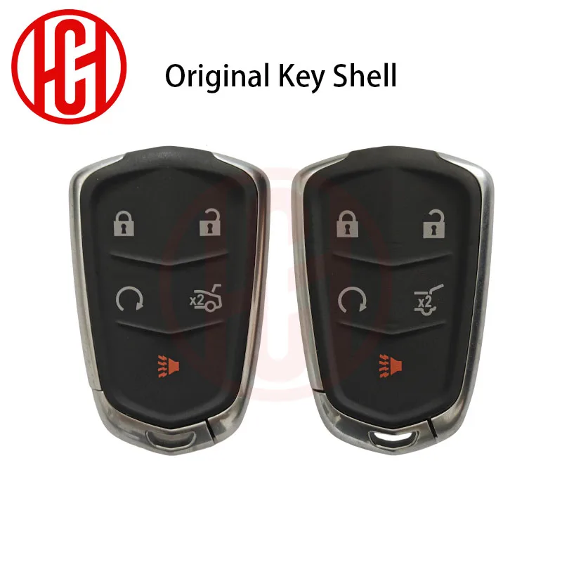 

Оригинальный 5-кнопочный смарт-чехол с дистанционным управлением для Cadillac SRX CTS ATS XTS Escalade ESV, чехол без ключа, замена FOB