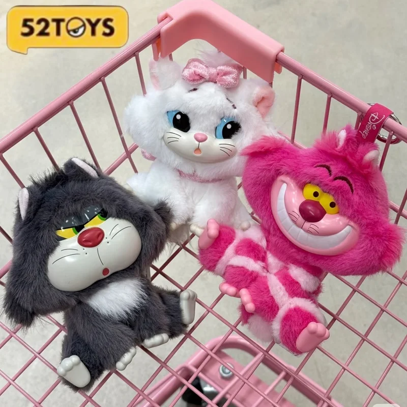 New Hot 52toys Disney Cats & Dogs Blind Box Figure Mystery Box Surprise Bag Pendant Collect Keychain Anime Doll Decor Toy Gift