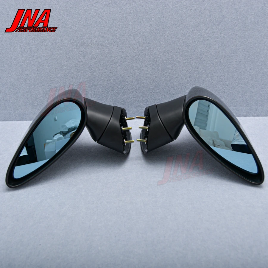 for Honda Civic FD2 Side Mirror Spoon Style Sports Car Mirror Black Rear view Mirror