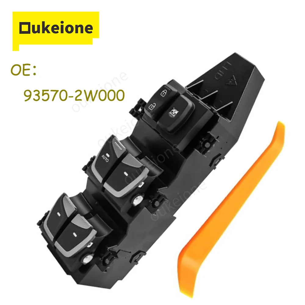 Car Accessories 93570-2W020 for Hyundai Santa Fe IX45 DM 2013 2014 2015 2016 Electric Power Master Window Control Switch Button