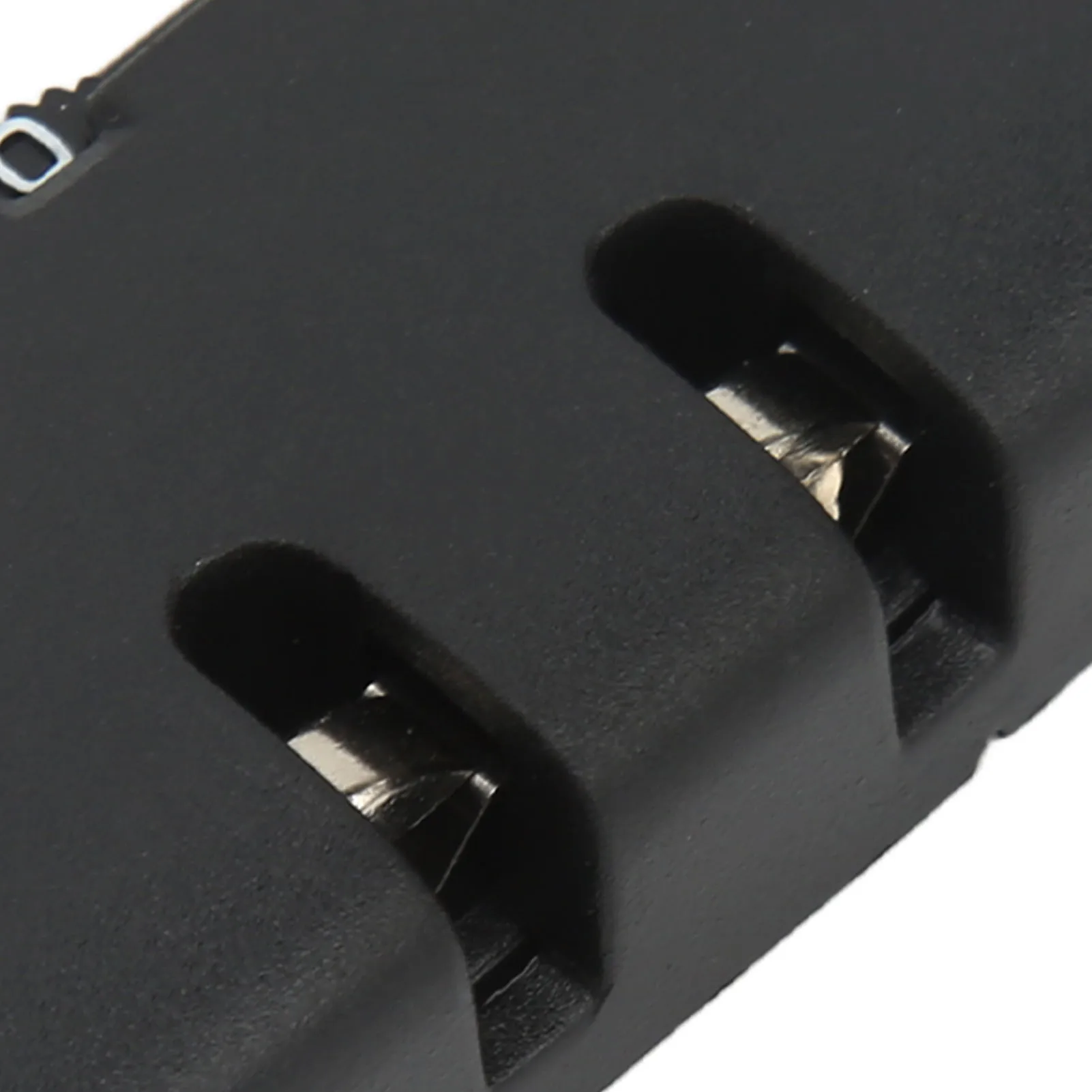 قفل الأمتعة 3 أرقام سبائك الزنك قفل الصيد البلاستيك متجمد مظهر أسود حقيبة كلمة السر قفل الأمن #6