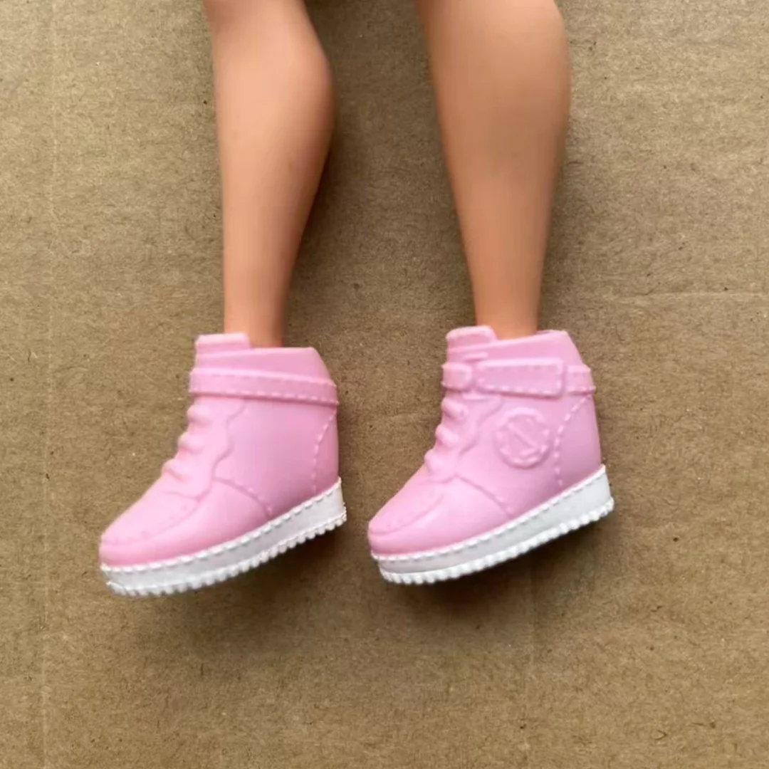 Big Fashion Sister Dollhouse Accessories 1/6 Colorful Shoes Boots Socks Decorative Parts for Dollhouses