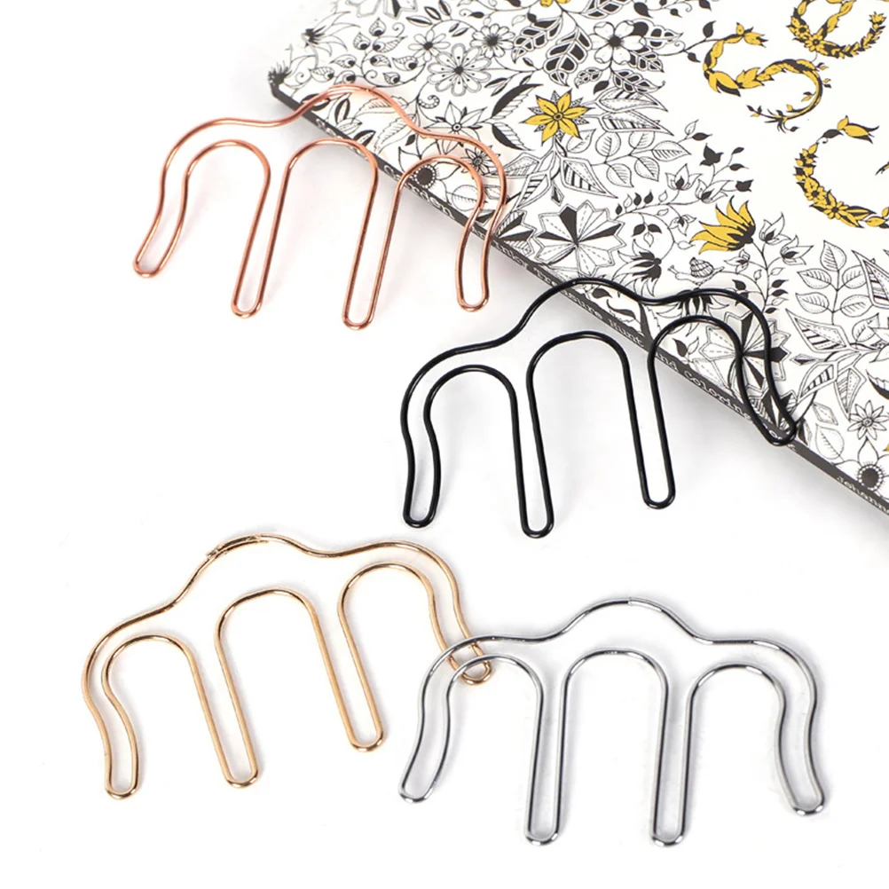 

Creative Clip Creative Paper Clamp Metal Bookmark Bookmark Clips Metal Paper Clips
