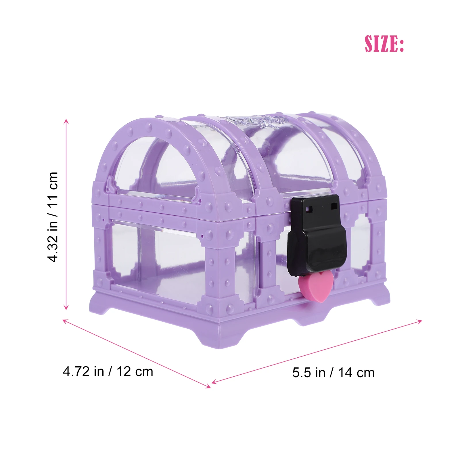 

Crystal Jewelry Storage Box With Lock Large Capacity Organizer For Rings Necklaces Earrings Display Accessories Storage Box