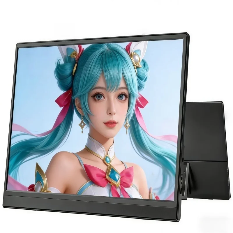 15.6inch External Screen Extender For Phone Laptops Switch Game Plug & Play Portable Monitors for Macbook Chrome Second Monitor