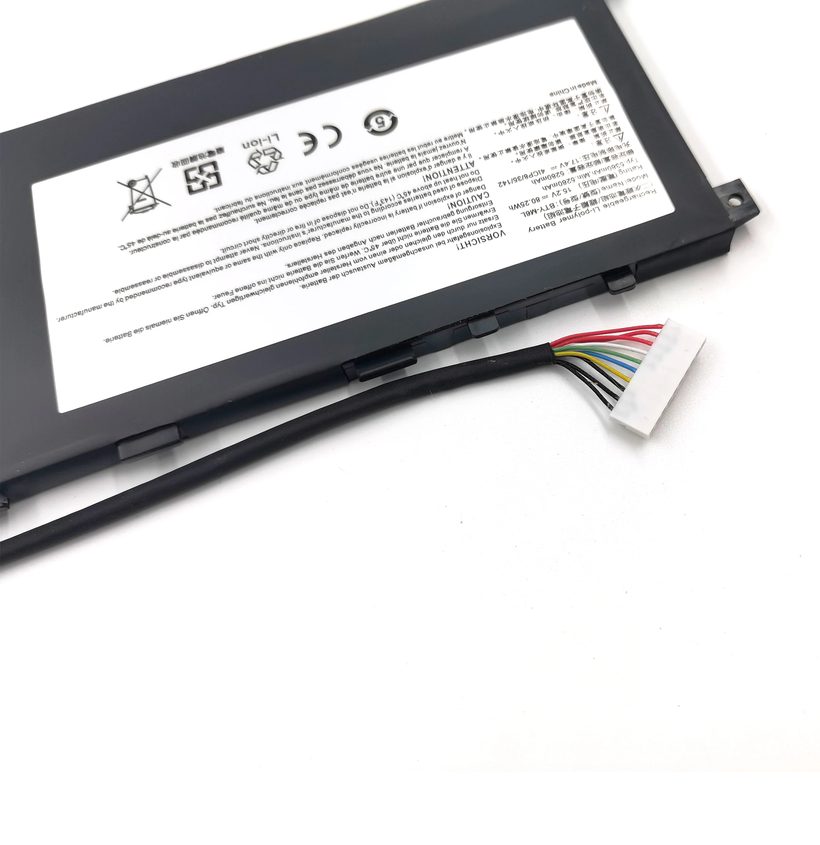 Imagem -02 - Laptop Substituição Bateria para Msi Gs65 Stealth Thin 8rf 8re 9re Ps42 8rb P65 Creator 8rd 8re Ms16q2 Ps63 Moder Bty-m6l