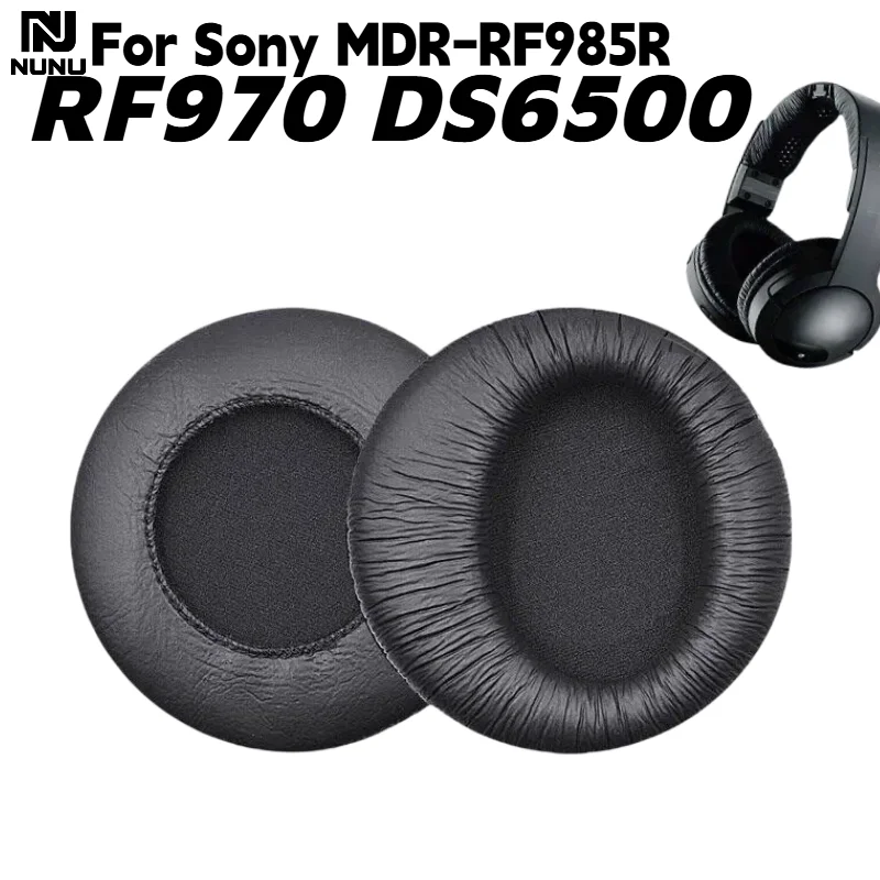 

NUNU Replacement protein leather Memory Foam Ear Cushion Cover for Sony MDR-RF985R RF970 DS6500 Wireless Gaming Headset