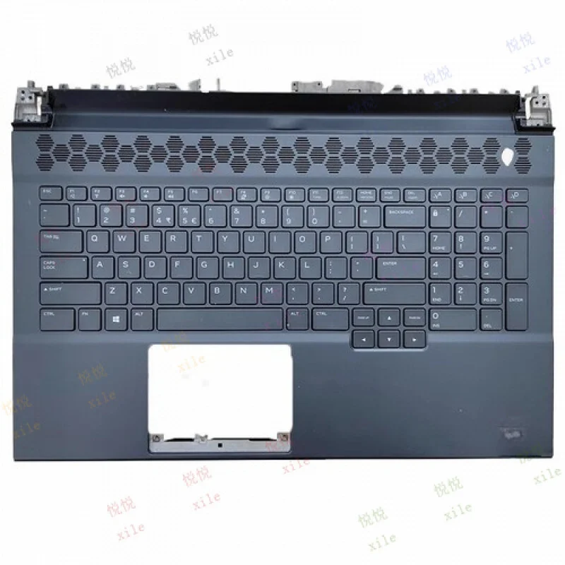 

L+ 0CF7YR Palmrest for DELL Alienware M17 R3 Keyboard US Black