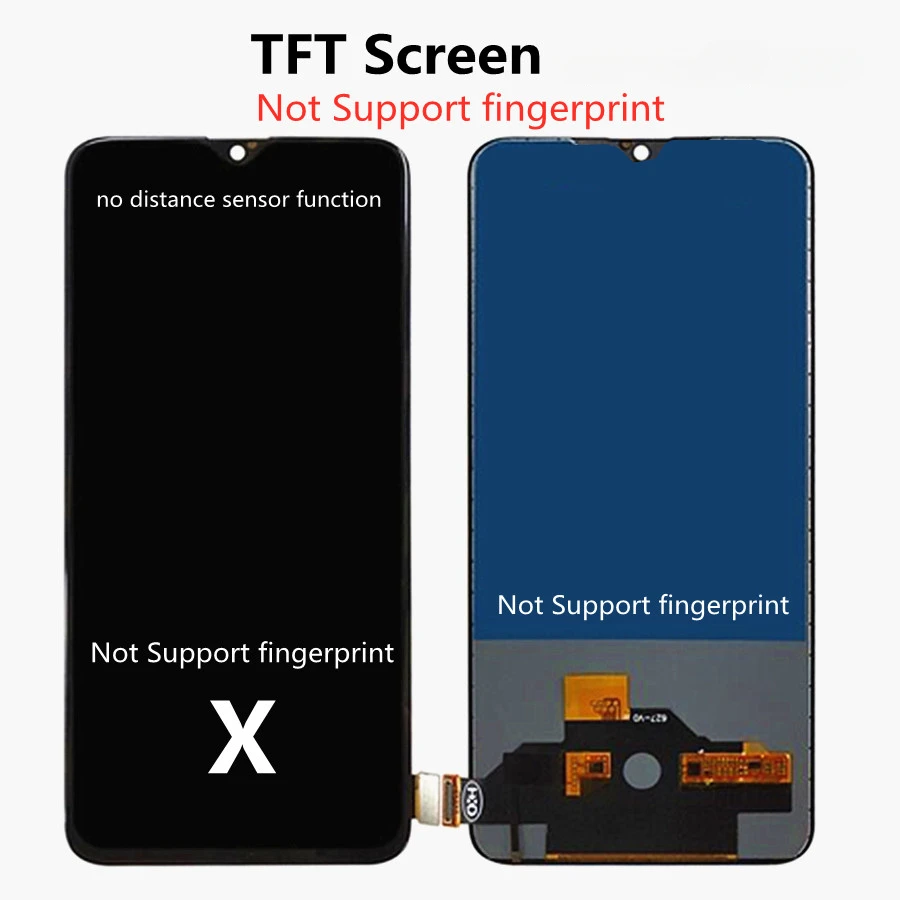 Imagem -02 - Tft 6.4 Display para Oppo R17 Lcd Displaytouch Screen Digitador Assembléia para Oppo R17 Rx17 R17 Pro Tela Lcd