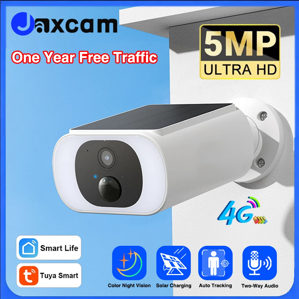 5MP Tuya 4G Sim Car…