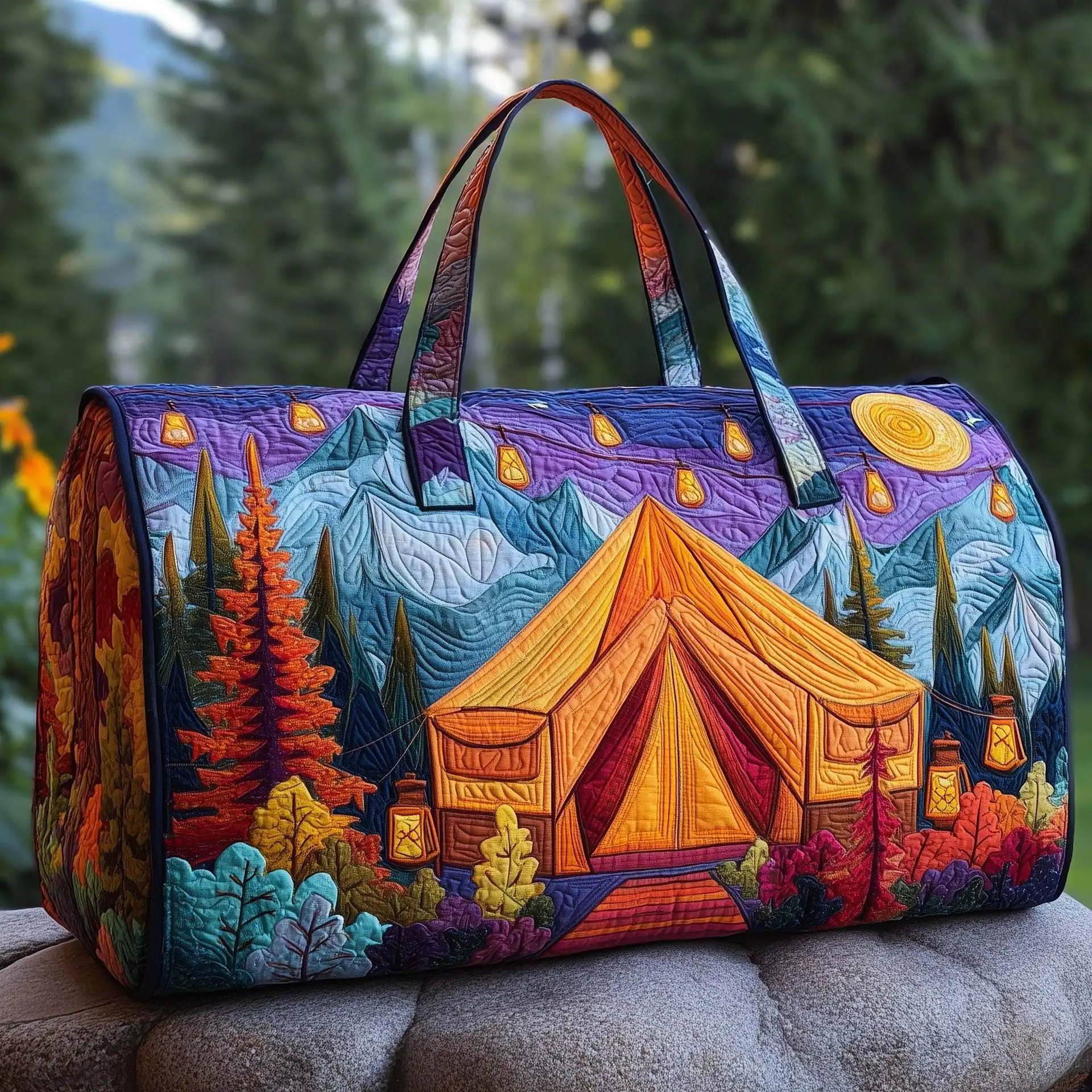 

3D Printed Quilted Travel Bags Personalized Tote Bag Beach Sport Bags Gifts fashion Handbag Training casual Bag Hiking Camping