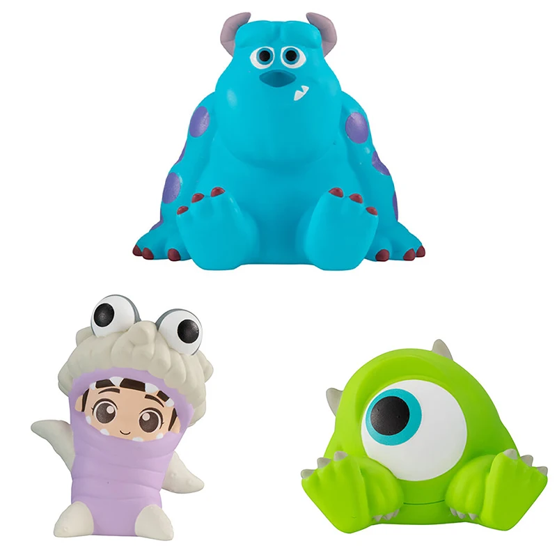 

Bandai 3PCS Gashapon Sulley Mike Wazowski Anime Toys For Kids Action Figure Gifts Collectible Model Ornaments