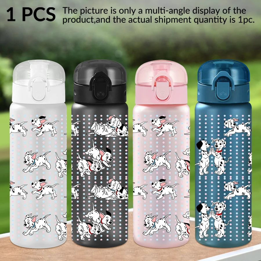 

1Pc Disney Dalmatian Puppy Pattern 26oz Plastic Water Bottle Outdoor Sports Water Cup Birthday/Homecoming Gift
