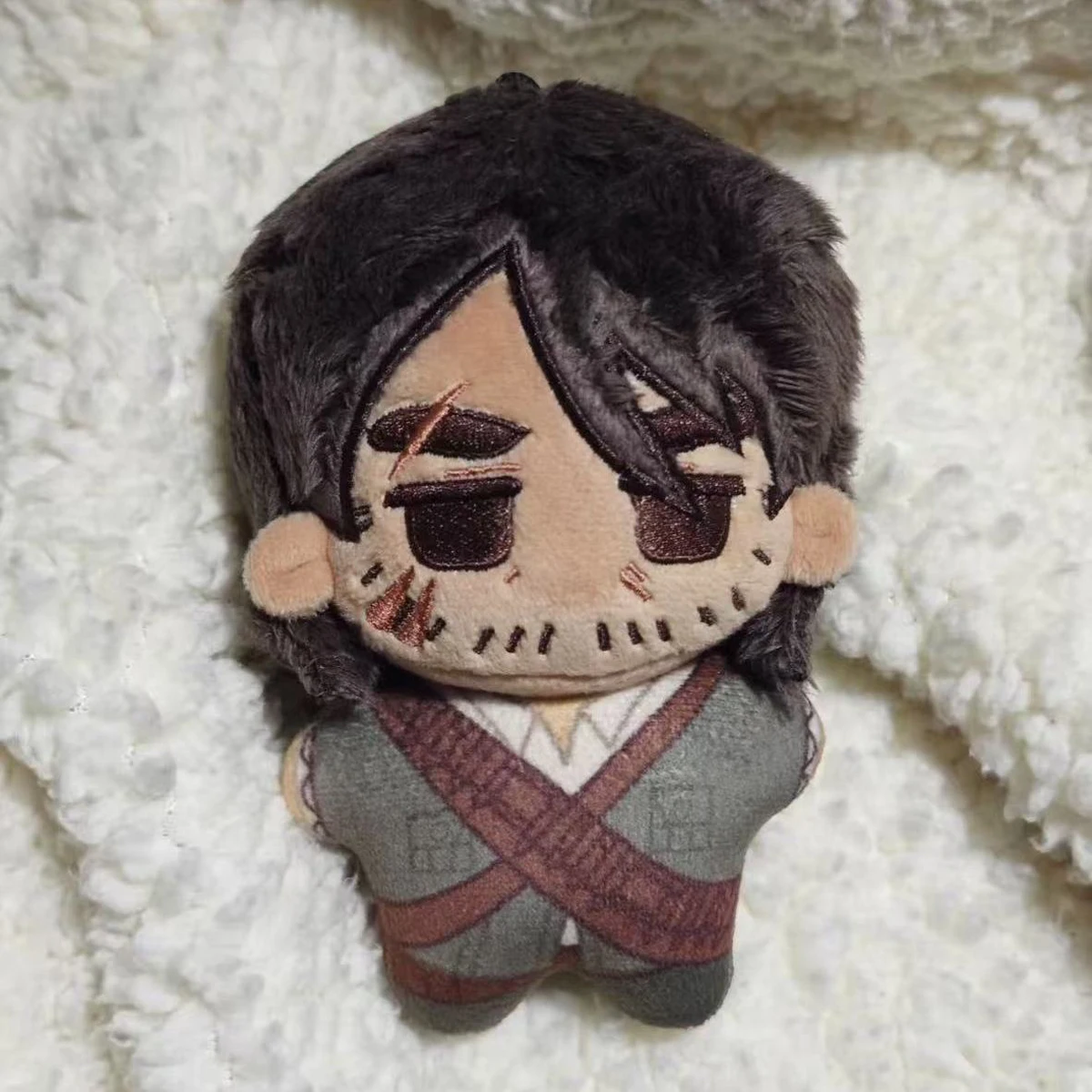 Muñeco de Peluche de 10 cm del Juego Red Dead Redemption 2, John Marston, con Mochila, Llavero, Juguete de Peluche, Regalo de Cumpleaños y Navidad
