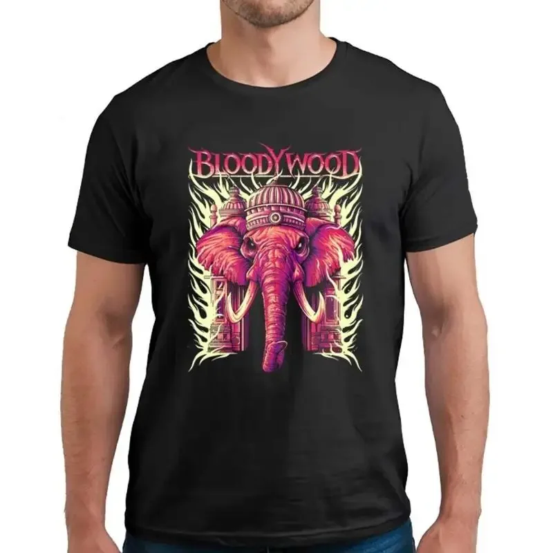 Bloodywood Metal Hammer Cover Elephant Art Exclusive T Shirt