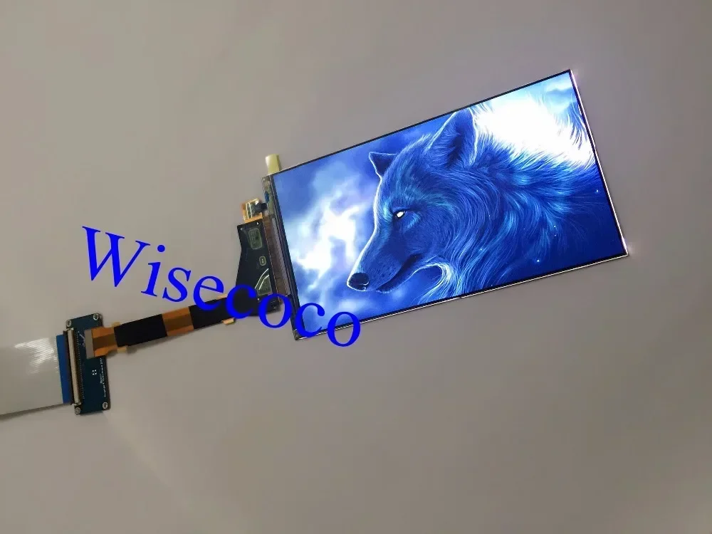 Imagem -02 - Painel de Exibição Tela Lcd para Produto vr com Placa Motorista Vídeo Faça Você Mesmo Projetor Novo 5.5 Ls055r1sx04 2k 2560*1440