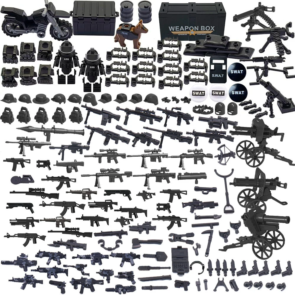 WW2 Soldier Figure Building Bl - Heavy Equipment Games review and price