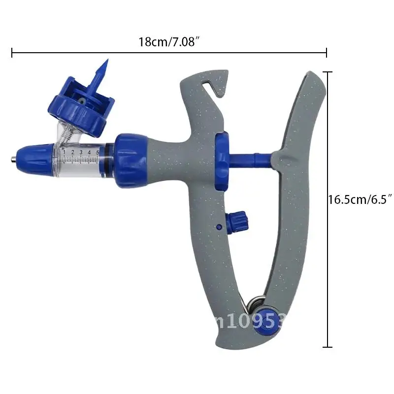 

1ml/2ml /5ml Automatic Veterinary Continuous Syringe Animal Injection Pig Feeder Adjustable Vaccine Cattle Sheep for Livestock