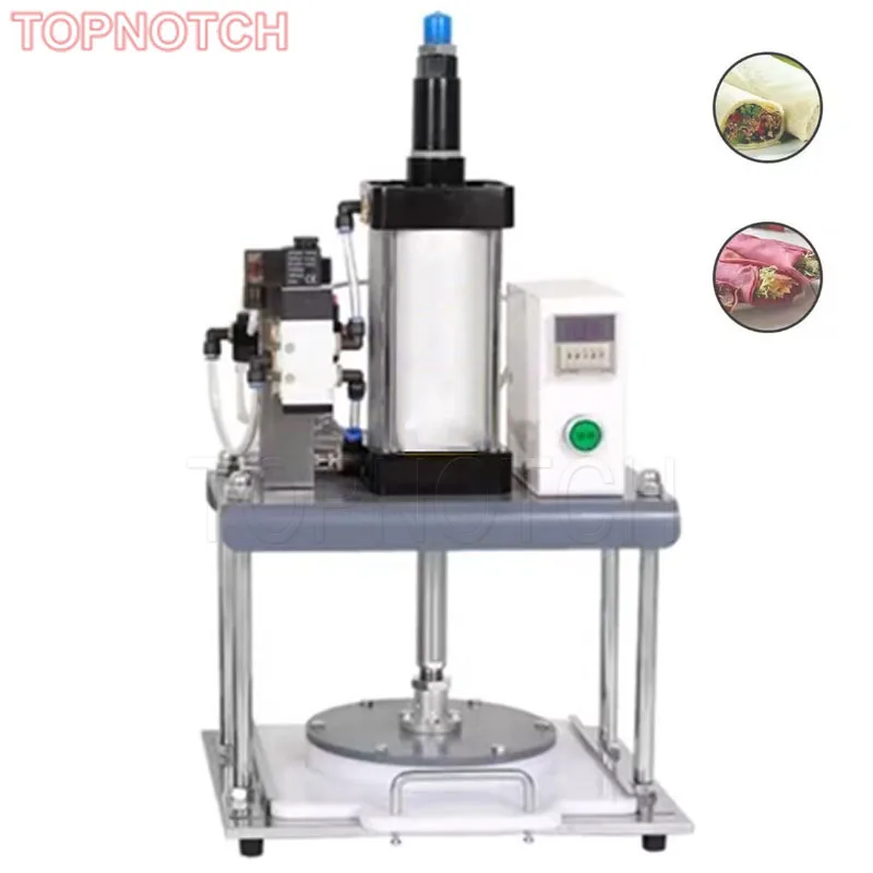 

Flat Pancake Tortilla Making Machine Roasted Duck Bread Baking Maker Machine Hydraulic Dough Press Machine