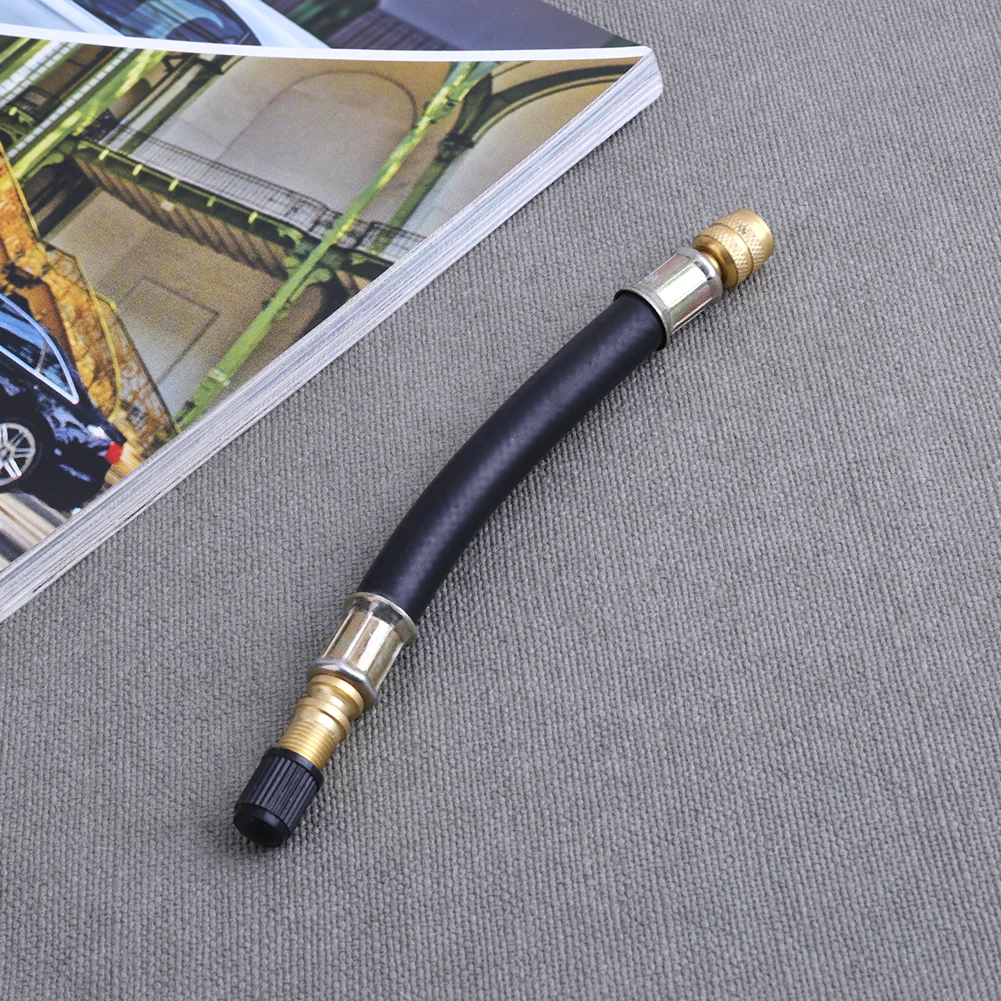 140mm Tyre Valve Extension Flexible Tire Valve Extension Adaptor Tire Valve Extension Stem Adaptor Tool Air Compressor Car Parts