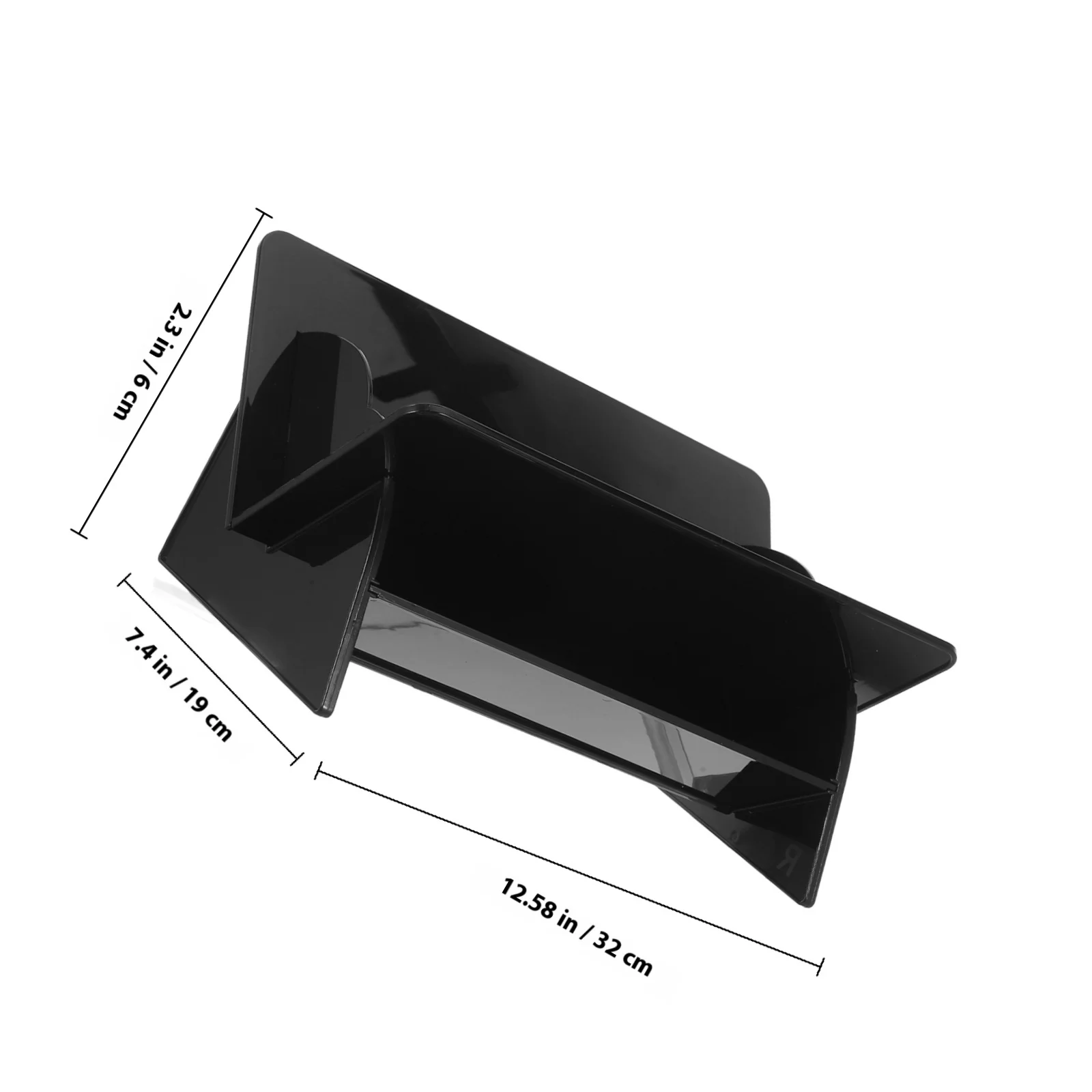 Book Storage Rack Minimalist Modern Tabletop Organizer For Home Office Stationery Files Sundries Display Shelf Plastic