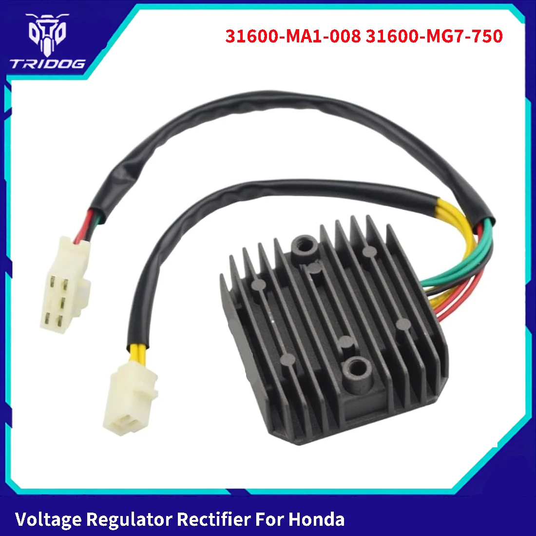 Motorcycle Voltage Regulator Rectifier For Honda GL500 GL650 GL500I GL650I Silver Wing Interstate XLV750 XLV750R 31600-MA1-008