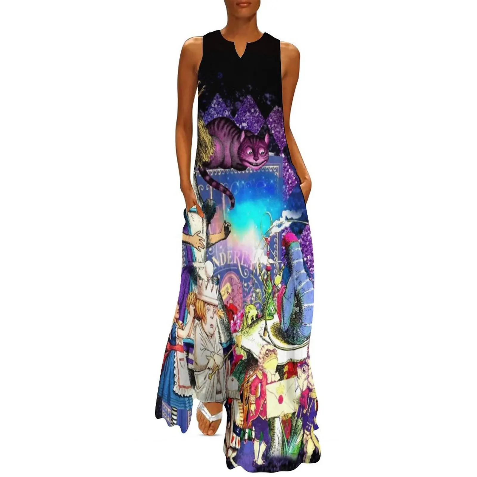 

mask of Alice Long Dress cocktail dresses Women"s summer long dress dress summer 2024 women