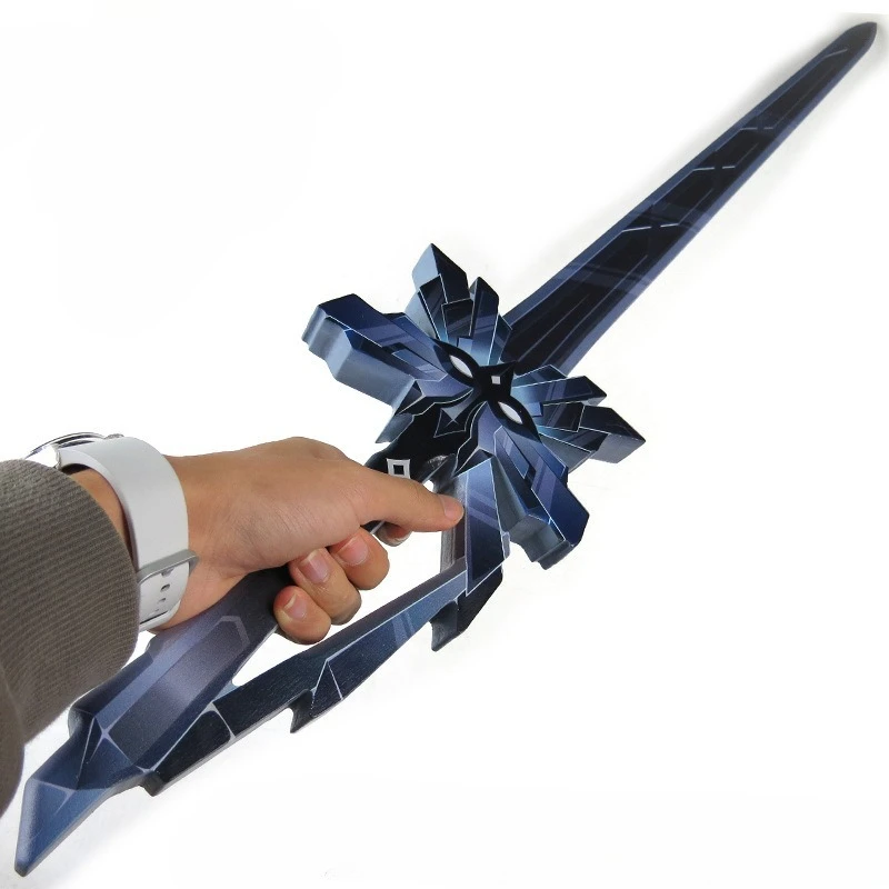 99.5cm Fatui II Capitano Genshin Impact Game Peripherals Model Bamboo cool Sword Cosplay Props Crafts Gifts Toys Collections - Image 5