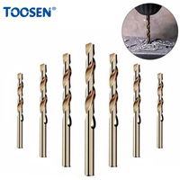 1-13mm M35 HSS-CO Cobalt Twist Drill Bit Set Round Straight Shank Drilling Tool Stainless Steel Wood Metal Plate Drilling Hole