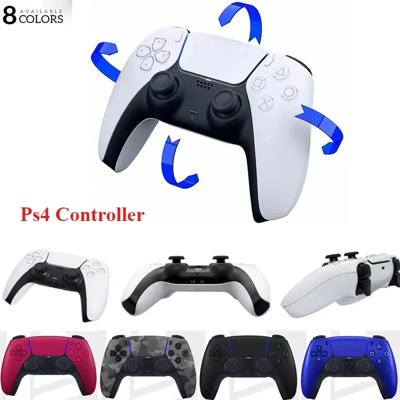 Wireless Joystick Bluetooth Ps4 Controller Gamepad 6-Axis Game  for PS4/PS4 Slim/PC/Steam/iPad/Tablet/Andriod Not Supported Ps5
