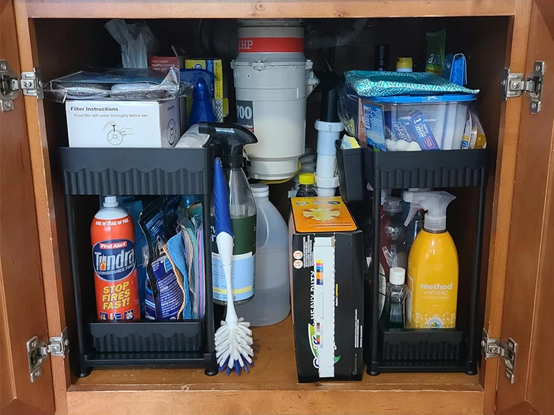under sink organizer