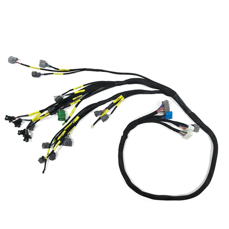 2X OBD1 Budget D & B-Series Tucked Engine Harness For Honda Civic Integra B16 B18 D16 CNCH-OBD1-1