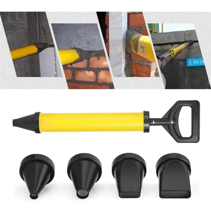 High Quality Caulking Gun Cement Lime Pump Grouting Mortar Sprayer Applicator Grout Filling Tools with 4 Nozzles