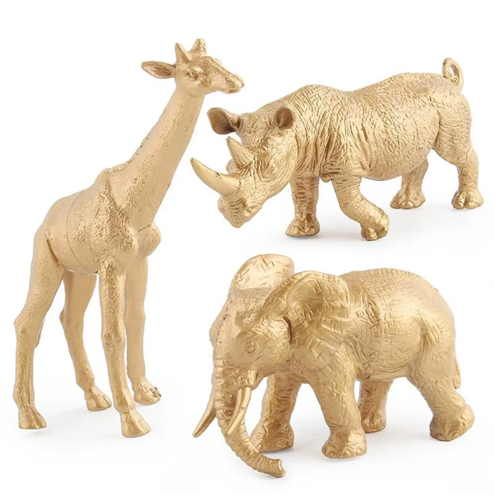 Animals 7 Pcs Mini Jungle Animals Toys Set Learning Wedding Favors Kids Toys