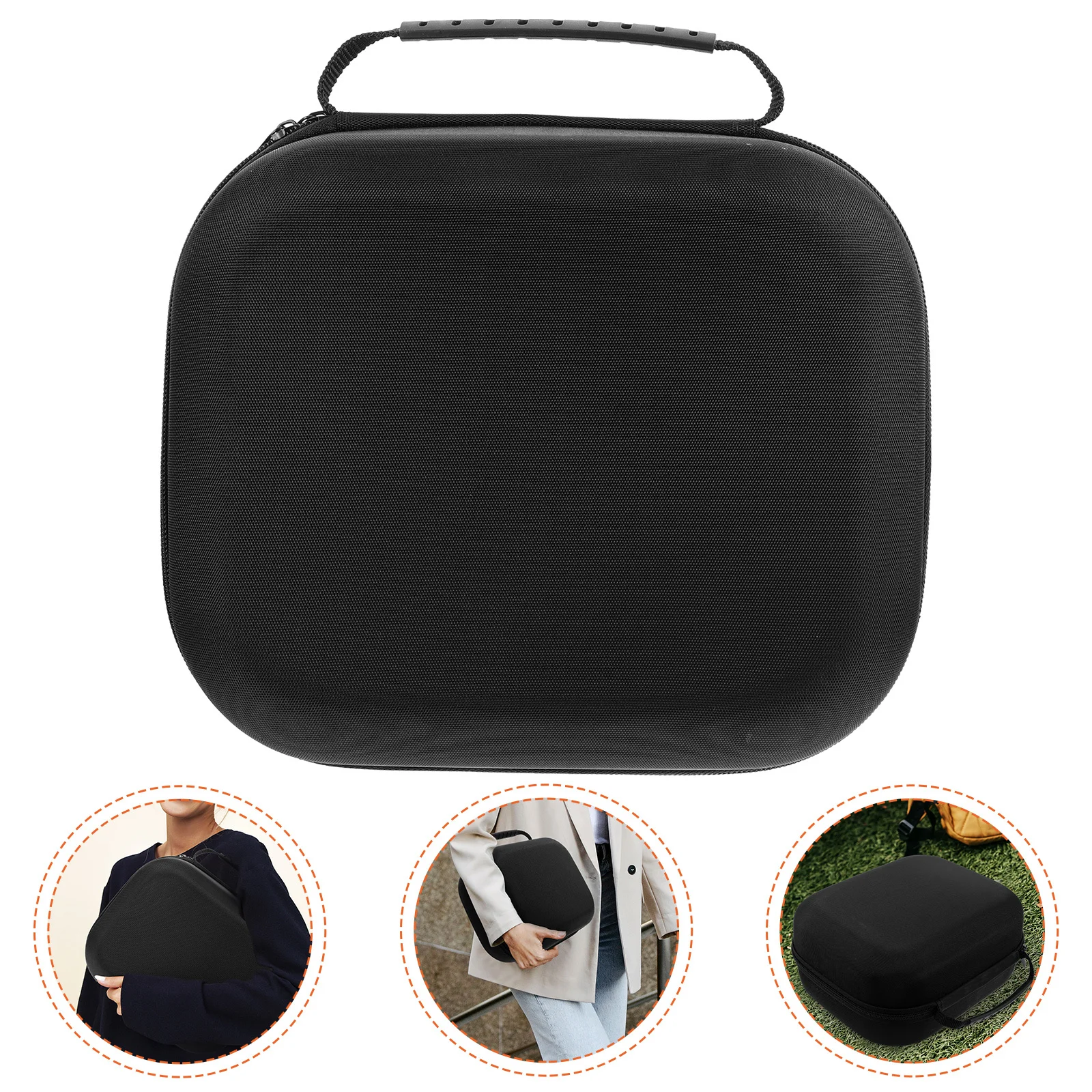 

Glasses Case Protector Eyeglasses Protective Bag Black Holder Travel Pouch