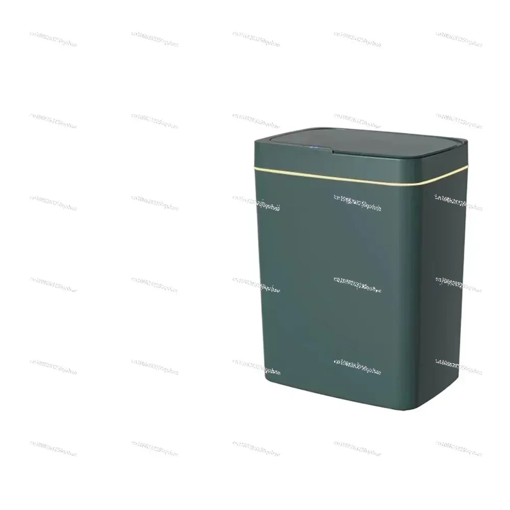 

Non-contact narrow smart sensor trash can smart home 15L automatic bagging electronic trash can smart bathroom trash can white