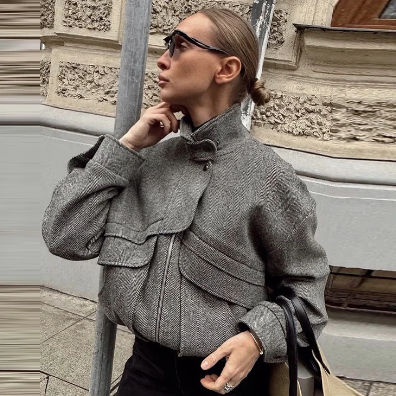 Chic élégant manteau col monta - Women'S Fashion Trends Fall 2025 avis et prix