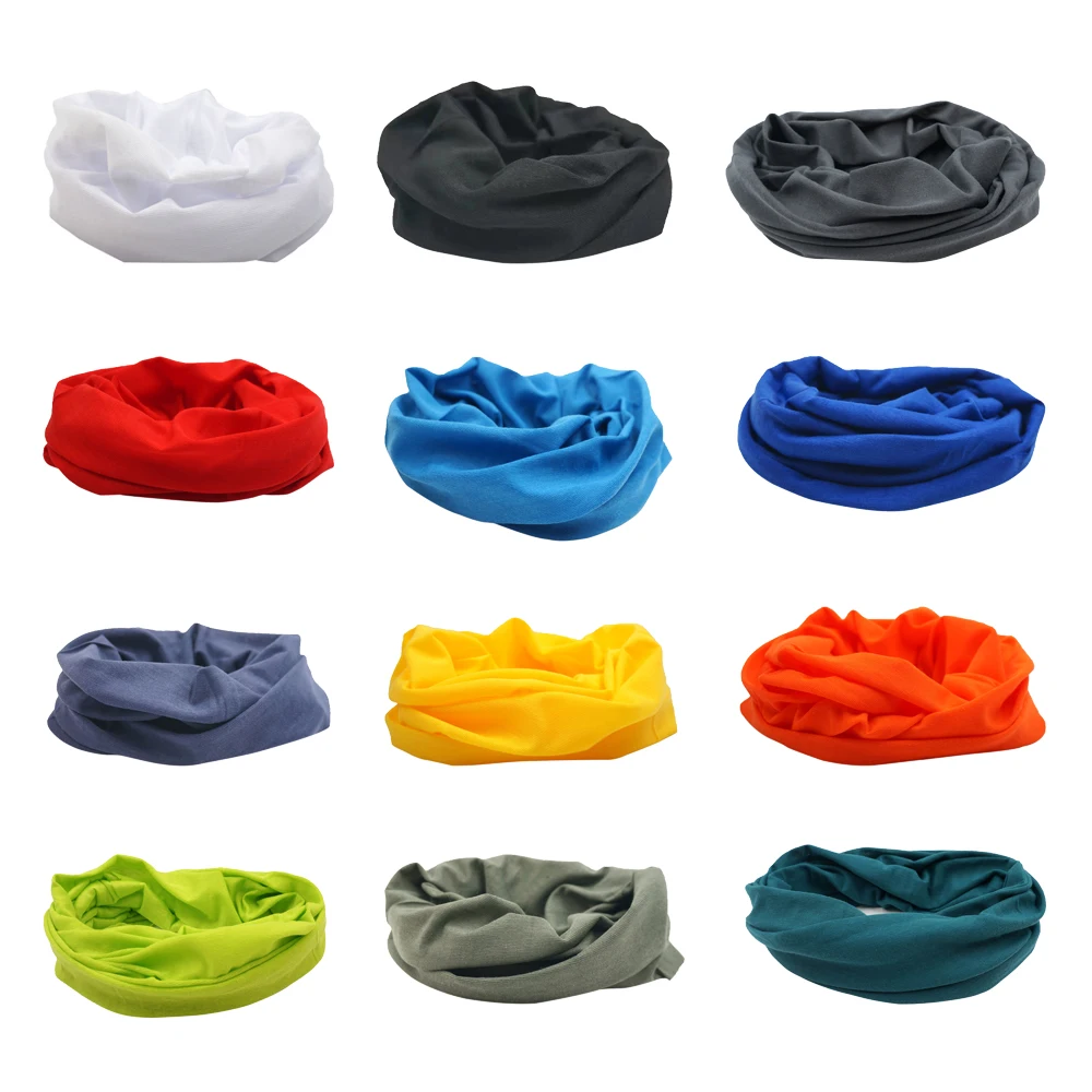 Bandana estiva con protezione UV sciarpa a tubo senza cuciture copricapo da ciclismo copertura per il viso fascia multiuso donna che corre cappuccio ghetta per il collo