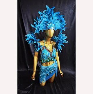 Carnival Showgirl Costume Set