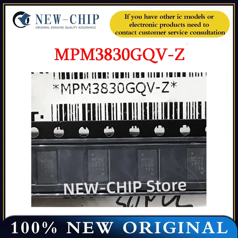 5PCS-100PCS/LOT MPM3830GQV-Z  Screen printing 3830 QFN20 synchronous buck converter integrated inductor  New Original MPM3830GQV