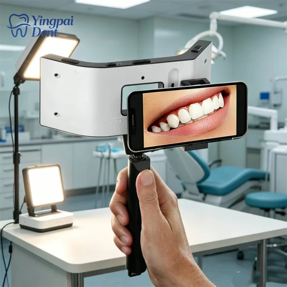 Dental Photography Light Phone With Bluetooth Oral Photo Lighting For Dentist. Denture Photography Lighting Dentists Accessory
