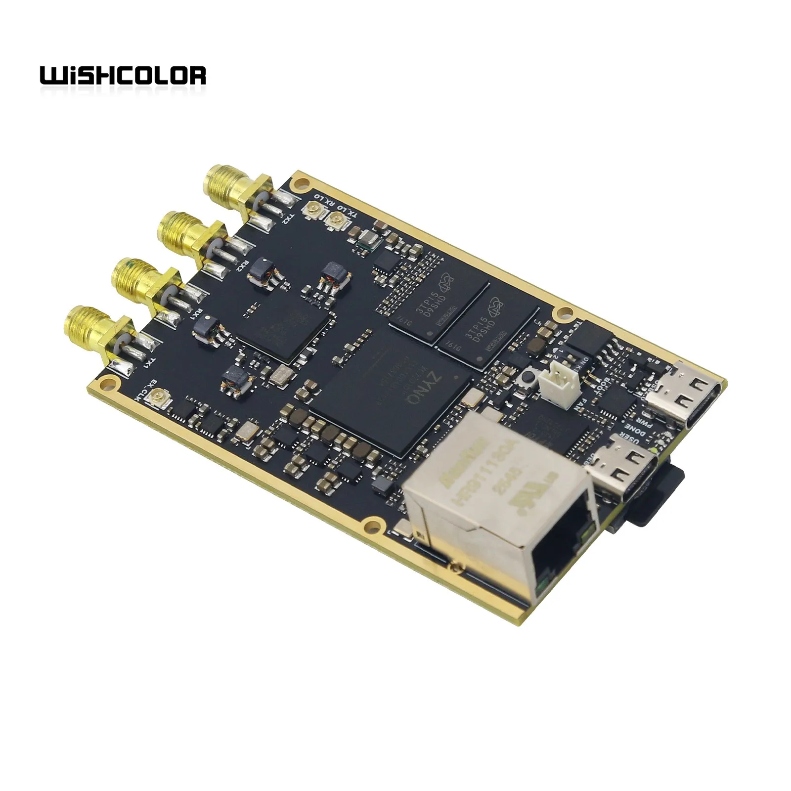 Wishcolor New 70MHz-6GHz Zynq7010+AD9363 SDR Software Defined Radio Development Board for Pluto SDR MATLAB