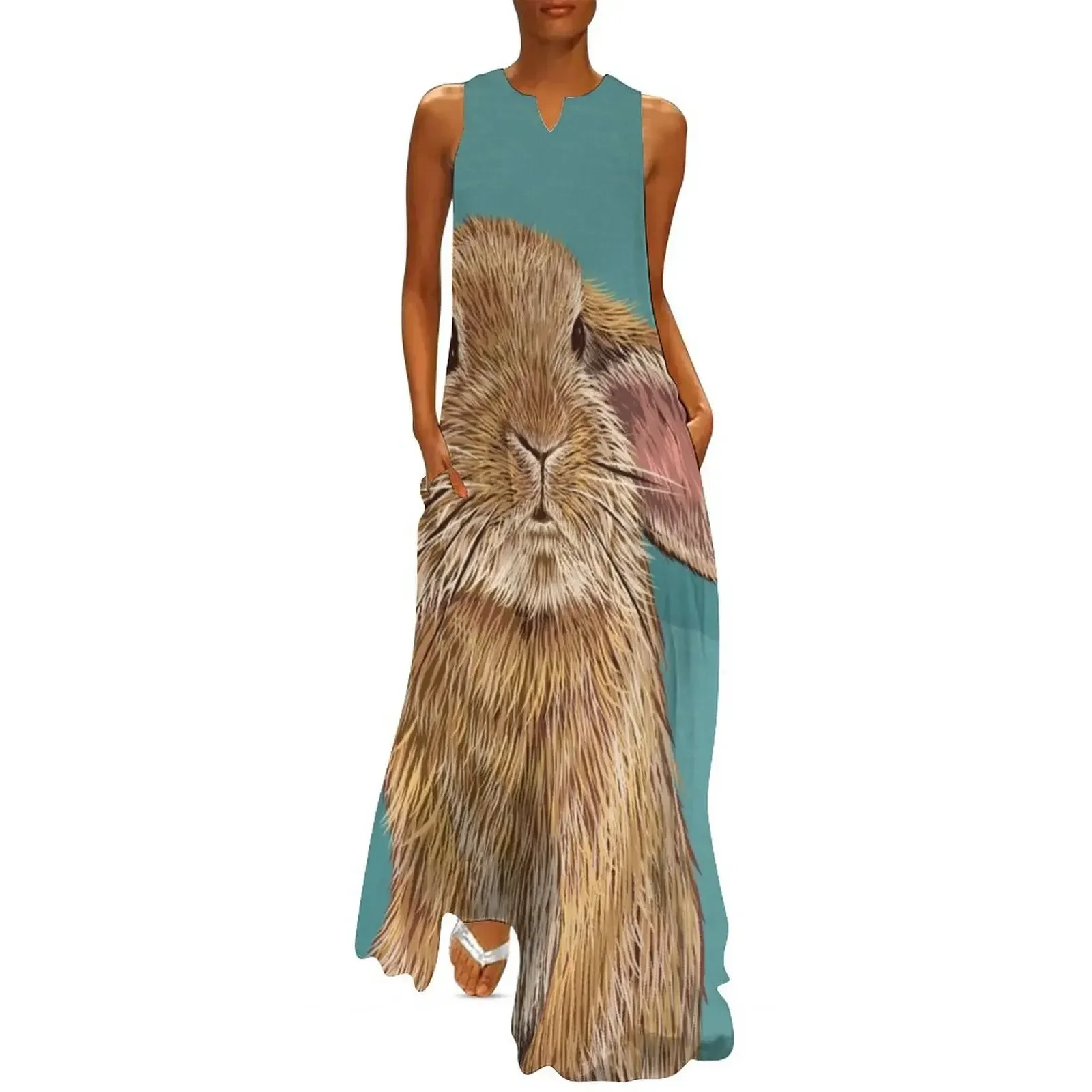 

Bunny Long Dress birthday dress women party dresses dress summer 2025 women Woman clothes