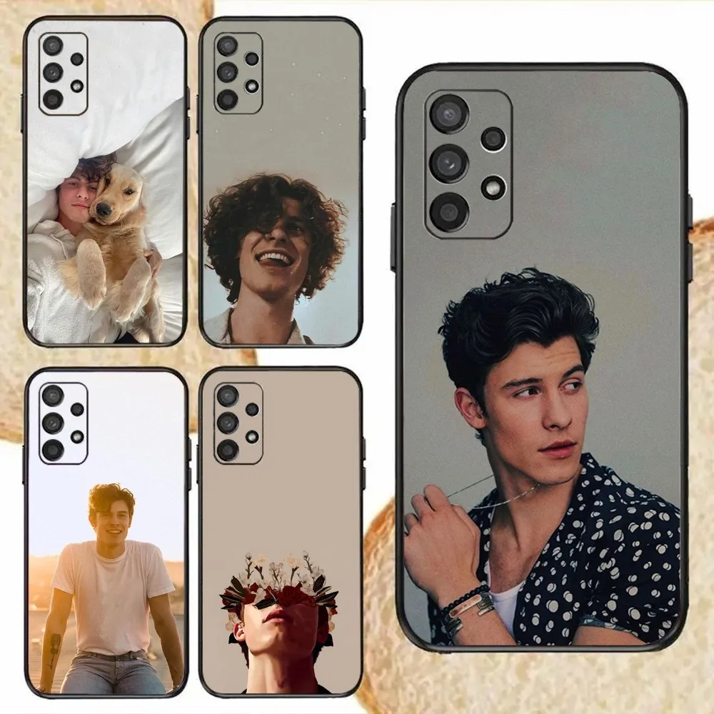 Shawn Mendes Singer Phone Case For Samsung Galaxy,S20,S21,S22,S23,Fe,Lite,Plus,Ultra,Note Shell