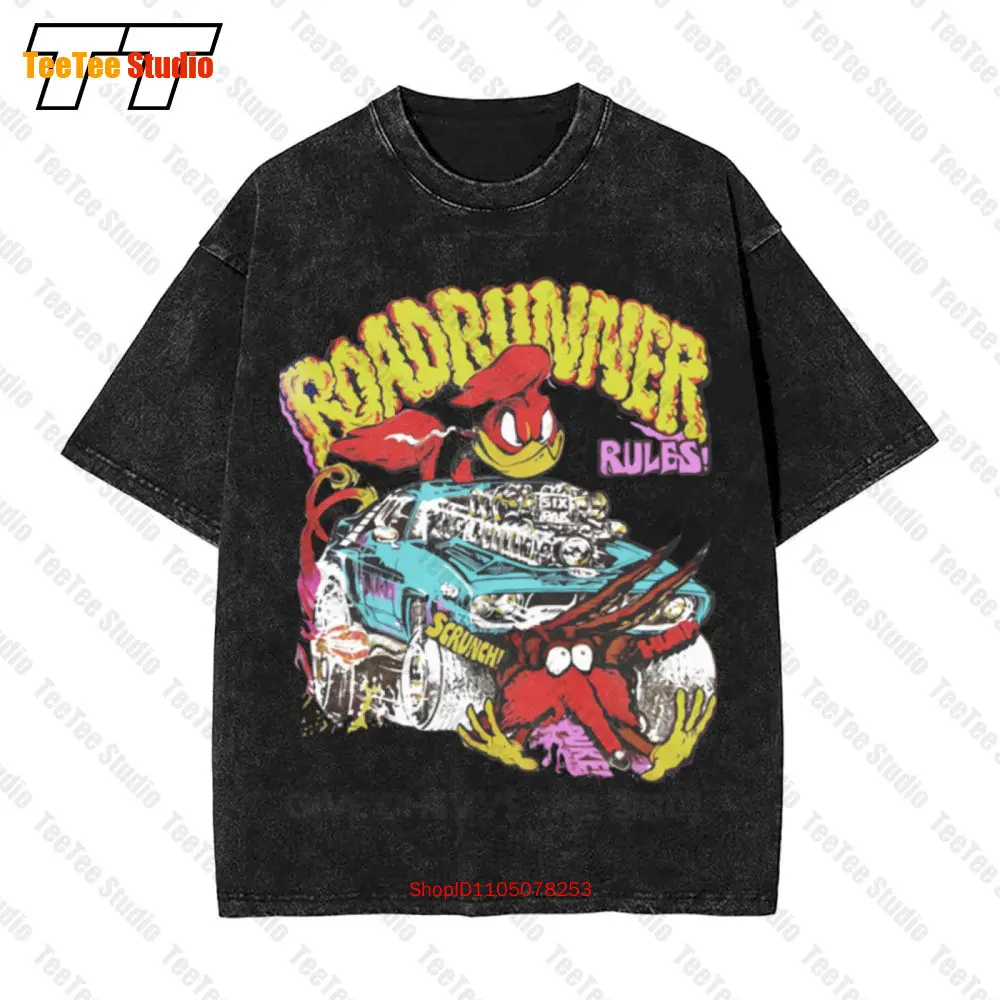 

Roadrunner Rules Vintage Oversized T-Shirt 2M6M