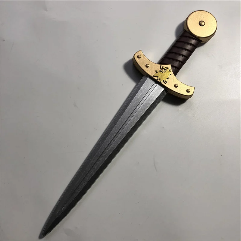 2 Stks/set Halloween Cosplay Prop Leeuw Shield Gouden Zwaard Pu Wapen Movie Game Anime Cos Kinderen Rollenspel Gift