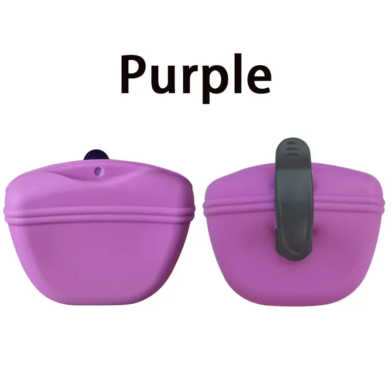 Silikon-Hundeleckerli-Tasche, tragbare Hundetraining-Gürteltasche, Outdoor-Futterbeutel, Welpen-Snack-Beutel, Leckerli-Aufbewahrungstasche, Haustierbedarf – Detail 12