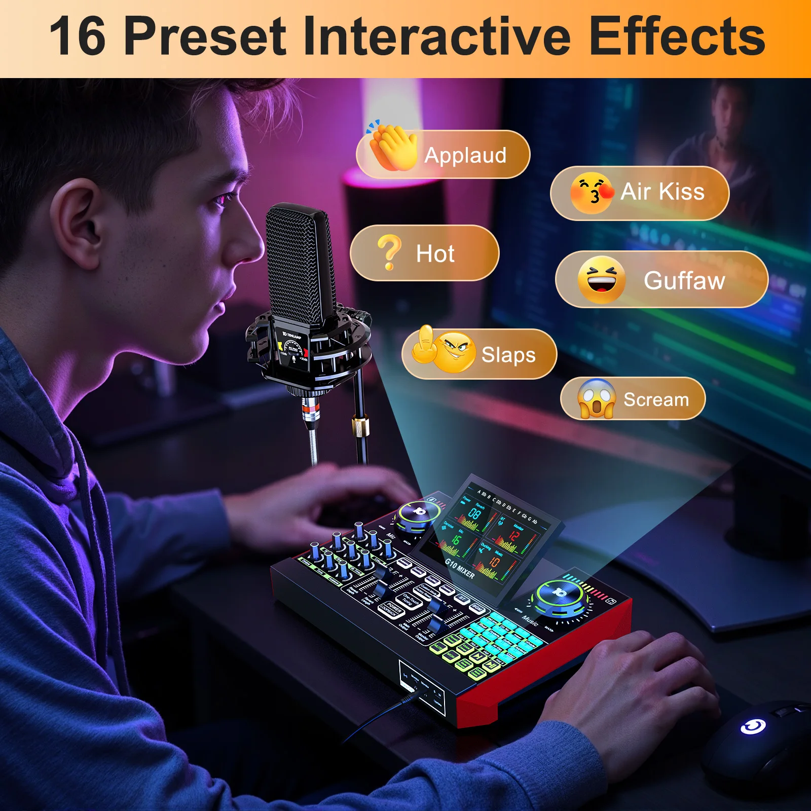 Tenlamp G10 Podcast Equipment  - Gaming Pc Equipment review and price