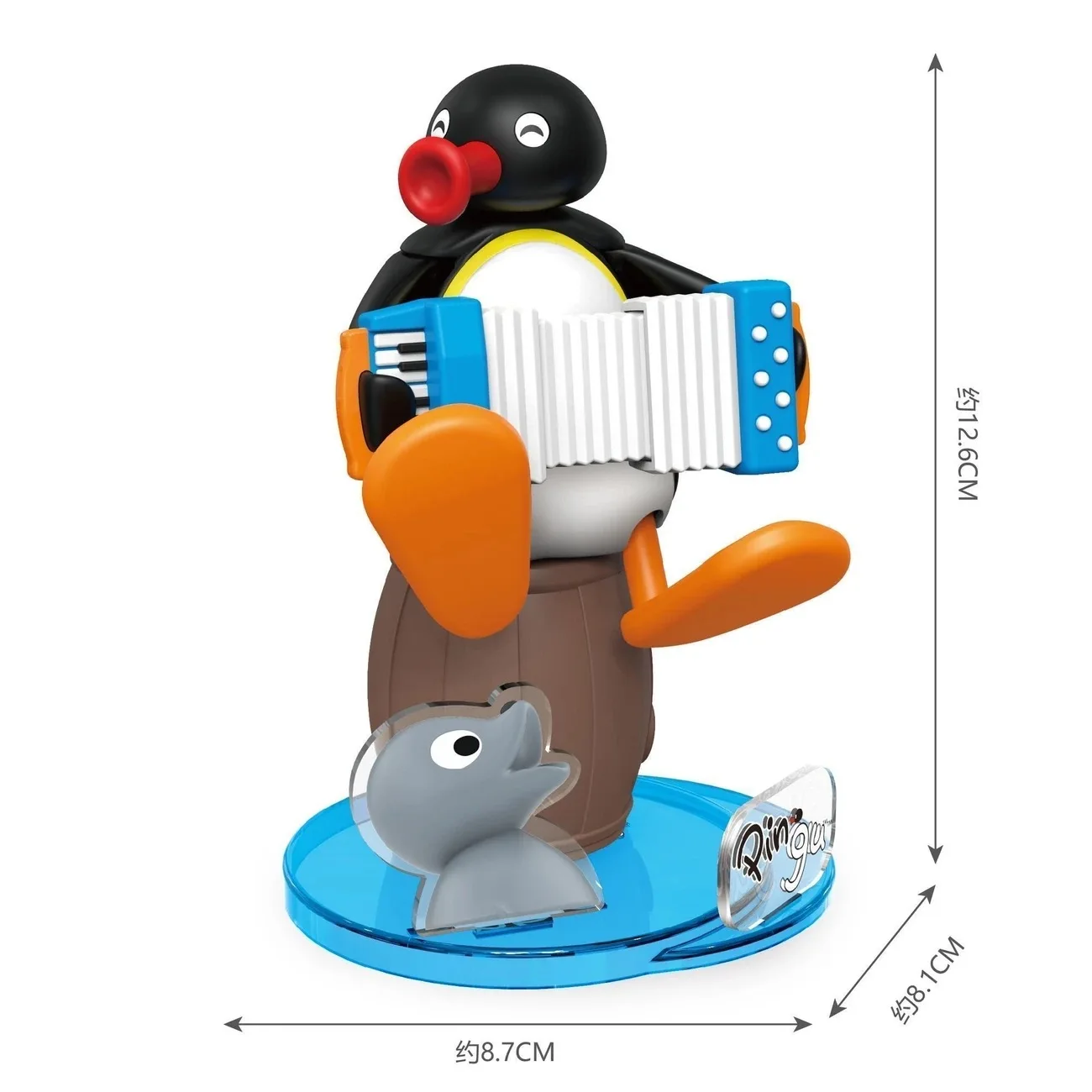 Serie Originale Pingu Daily Life Blind Box, Action Figure Kawaii Pingu, Modellino Mystery Box, Giocattolo per Regali di Compleanno per Bambini